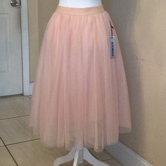 peach tutu skirt